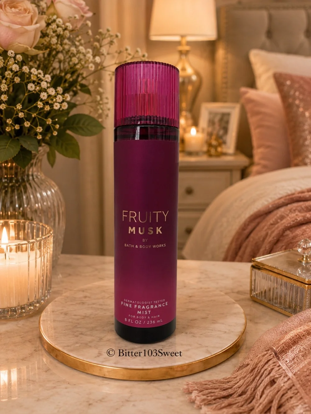 Bath & Body Works Fruity Musk Pink Ombre Fragrance Mist
